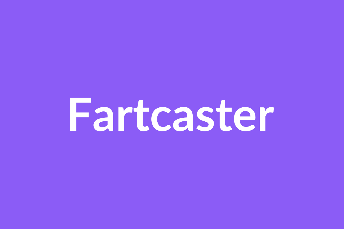 Fartcaster - Cast your farts! - Farcaster Mini Apps